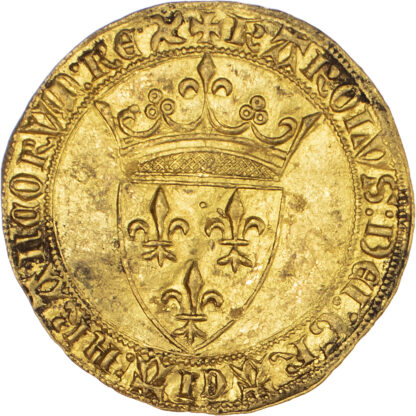 France, Charles VI (1380-1422), Ecu d’Or a la Couronne