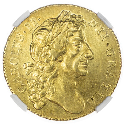 Charles II (1660-85), Two Guineas, 1678/7