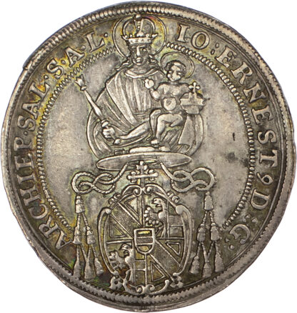 Austria, Salzburg, Johann Ernst von Thun und Hohenstein (1687-1709), silver 1/4 Taler