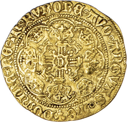 Henry VI first reign (1422-1461), Half-Noble, Calais mint