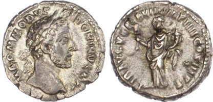 Commodus, Silver Denarius
