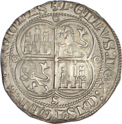 Spain, Kingdom of Castile and León, Pedro I ‘the Cruel’ (1350-1369 AD), silver Real