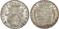 Italy, Naples, Charles II (1655-1700), silver 2 Tari, 1684