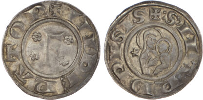 Italy, Pisa, Republic, silver Grosso da 12 Denari, c. 1220-1250