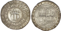 Spain, Kingdom of Castile and León, Enrique II (1369-1379), silver Real