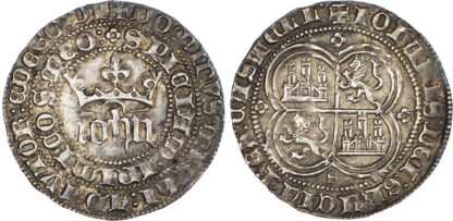 Spain, Kingdom of Castile and León, John I (1379-1390), silver Real