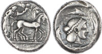 Sicily, Syracuse, Silver Tetradrachm