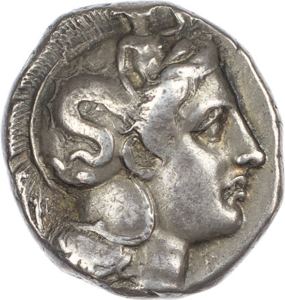 Lucania, Thurium, Silver Dinomos