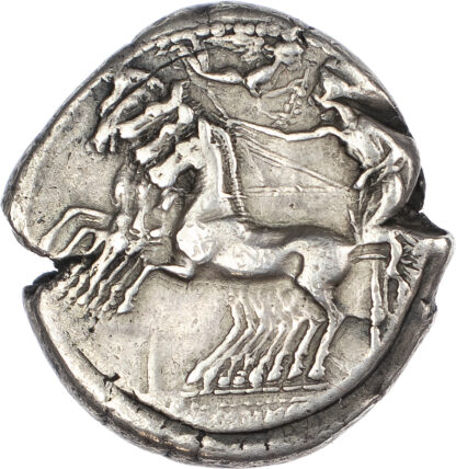 Sicily, Syracuse, Silver Tetradrachm, Signed
