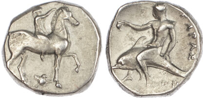 Calabria, Tarentum, Silver Stater