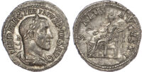 Maximinus Thrax, Silver Denarius
