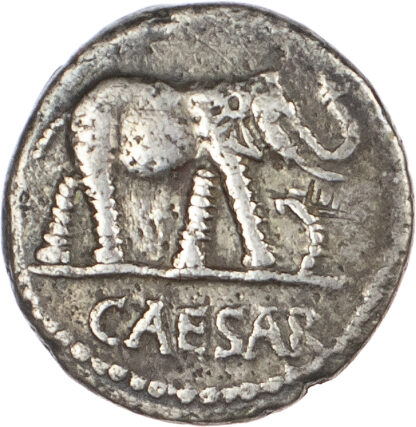 Julius Caesar, Silver Denarius