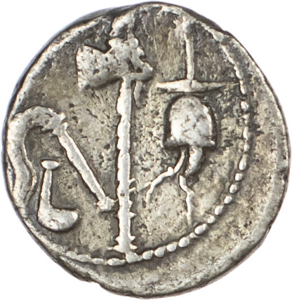 Julius Caesar, Silver Denarius