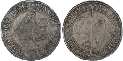 Edward VI (1547-53), Crown, Third period, mm Y