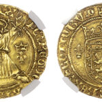 Scotland : James II (1437-1460), Gold Lion of Ten shillings