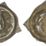 Germany, Tiengen, Krenkingen, silver Bracteate, c. 1350