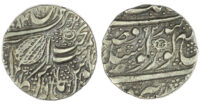 India, Sikh Empire, Ranjit Singh (VS 1858-1896 / 1801-1839 AD), silver Rupee