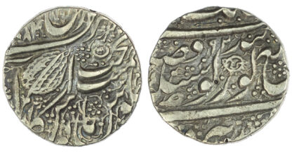 India, Sikh Empire, Ranjit Singh (VS 1858-1896 / 1801-1839 AD), silver Rupee