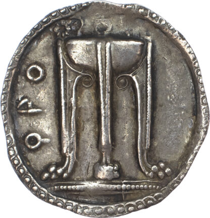 Bruttium, Kroton (c. 530-500), silver incuse Stater