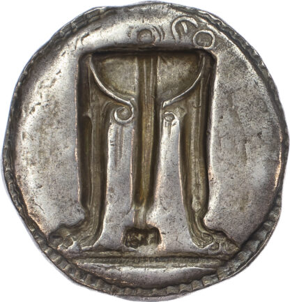 Bruttium, Kroton (c. 530-500), silver incuse Stater