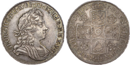 George I, Halfcrown, 1717