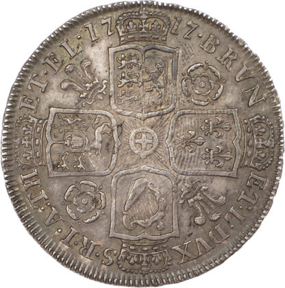 George I, Halfcrown, 1717