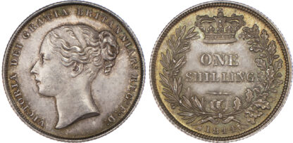 Victoria, Shilling, 1844
