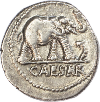 Julius Caesar, Silver Denarius