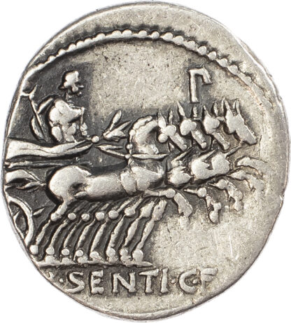 L. Sentius, Silver Denarius
