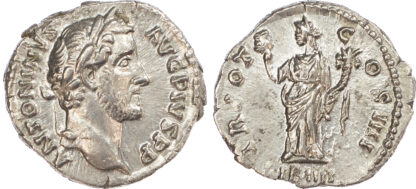 Antoninus Pius, Silver Denarius