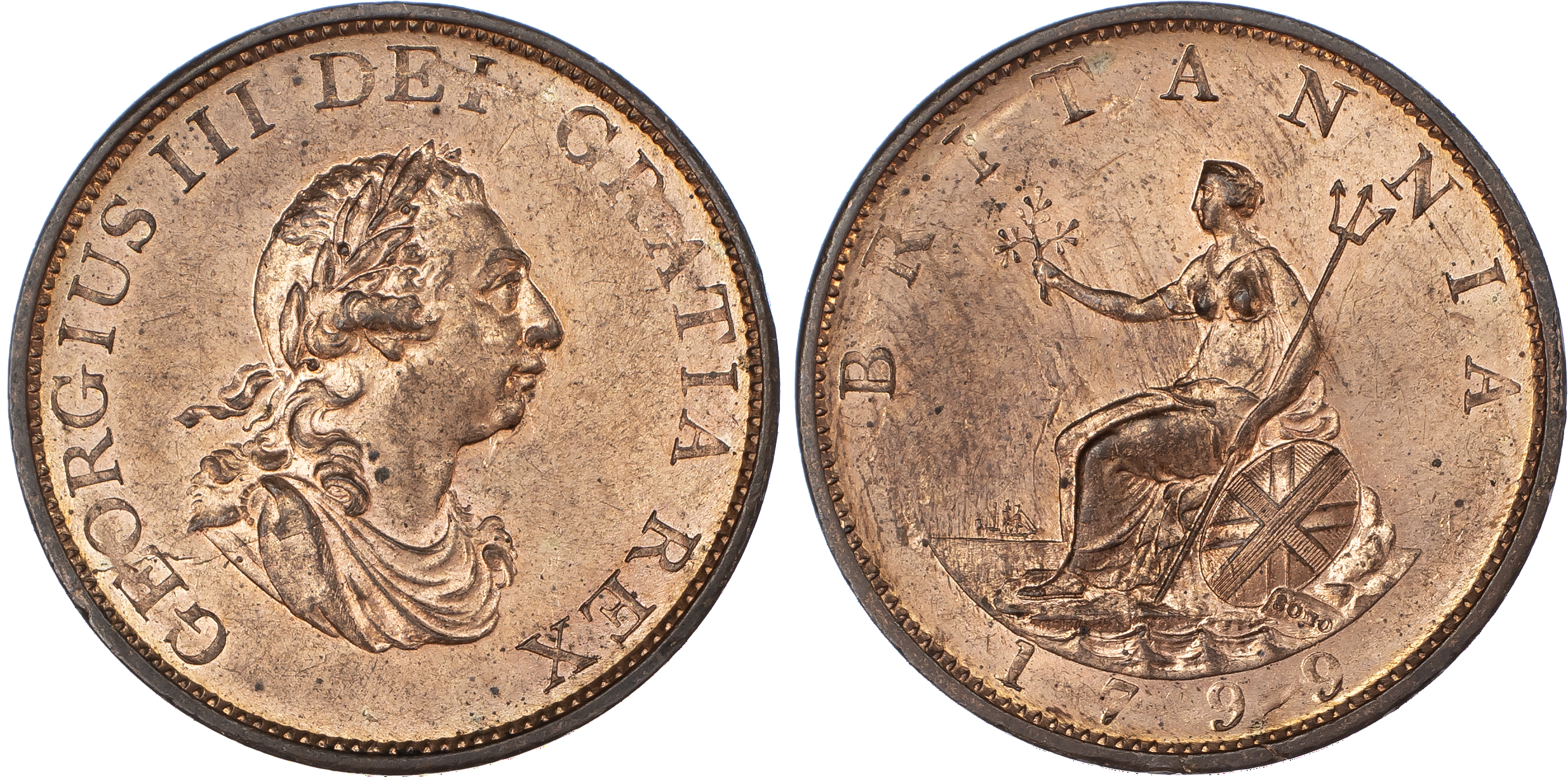 Halfpenny, 1799