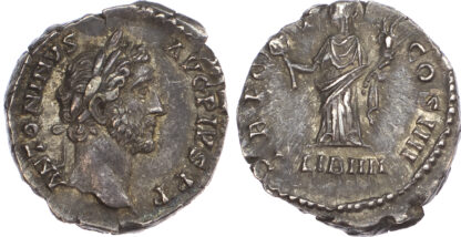 Antoninus Pius, Silver Denarius