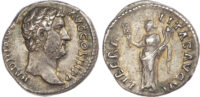 Hadrian, Silver Denarius