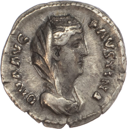 Faustina I, Silver Denarius