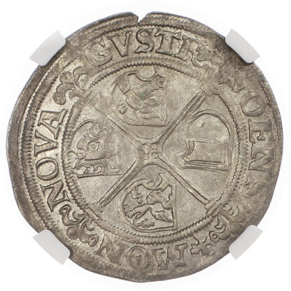 Germany, Mecklenburg, Albrecht VII (1503-1547), silver Groschen - MS 62