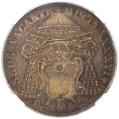 Italy, Papal States, Sede Vacante, silver Scudo, 1846 R