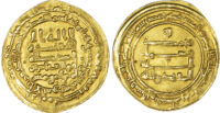 Abbasid, Al-Muqtadir (AH 295-320 / 908-932 AD), gold Dinar