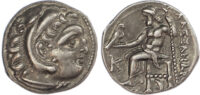 Alexander the Great, Silver Drachm