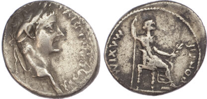 Tiberius, Silver Denarius