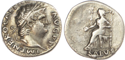 Nero, Silver Denarius