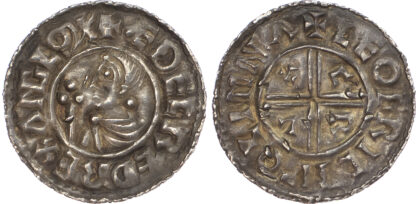 Aethelred II Crux Penny Lympne Mint