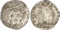 Italy, Papal States, Urban VIII (1623-1644), silver Testone