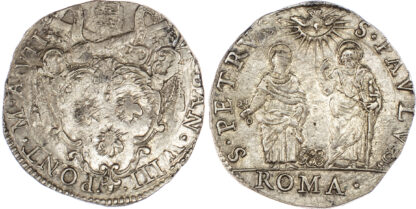 Italy, Papal States, Urban VIII (1623-1644), silver Testone