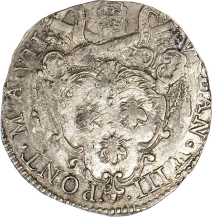 Italy, Papal States, Urban VIII (1623-1644), silver Testone