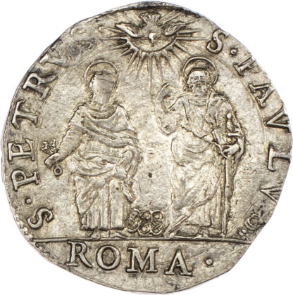 Italy, Papal States, Urban VIII (1623-1644), silver Testone