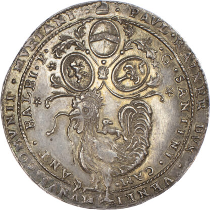 Italy, Venice, Paolo Renier (1779-1789), silver Osella, 1784 - extremely rare