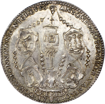Italy, Venice, Paolo Renier (1779-1789), silver Osella, 1784 - extremely rare