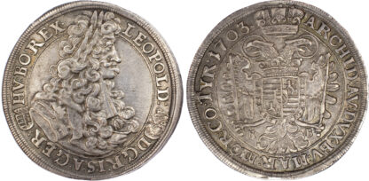 Austria, Holy Roman Empire, Leopold I (1657-1705), silver Half Taler