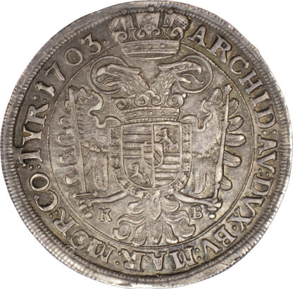 Austria, Holy Roman Empire, Leopold I (1657-1705), silver Half Taler