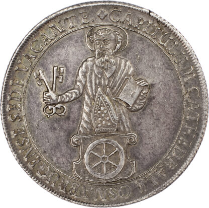 Germany, Osnabrück, Sede Vacante, silver Taler, 1698 - superb